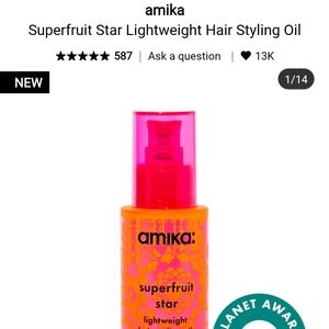 NIB AMIKA SUPERFRUIT STAR LIGHTWEIGHT HAIR OIL